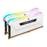 แรมพีซี Corsair DDR4 16GB/3200MHz.CL16 (8GBx2) Vengeance RGB Pro SL (White)