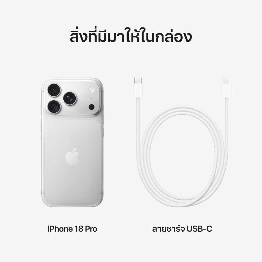 Apple iPhone 18 Pro 1TB Silver