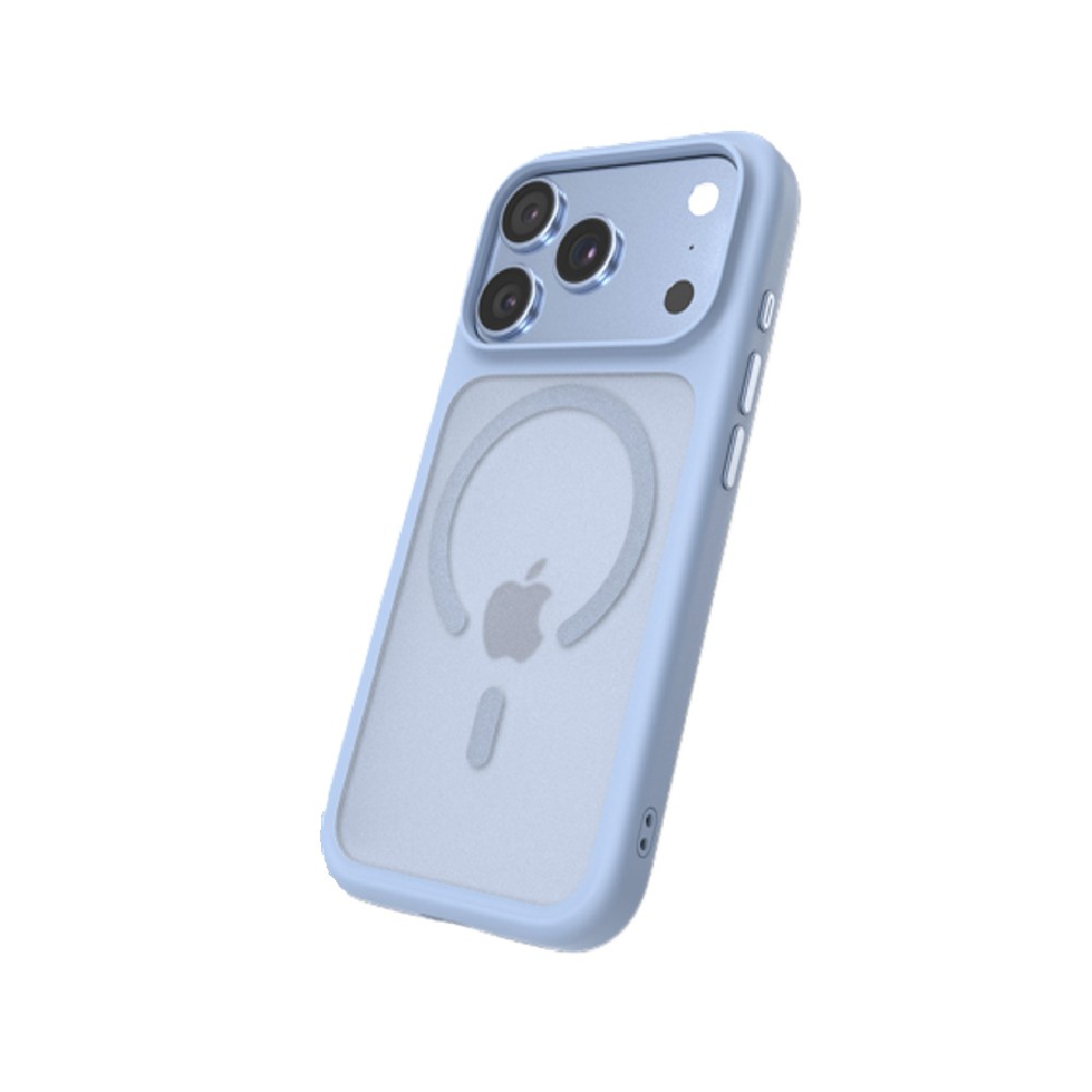เคส Power Support iPhone 18 Pro Max Air Jacket Mag Hybrid Frost with Camera Button Glacier