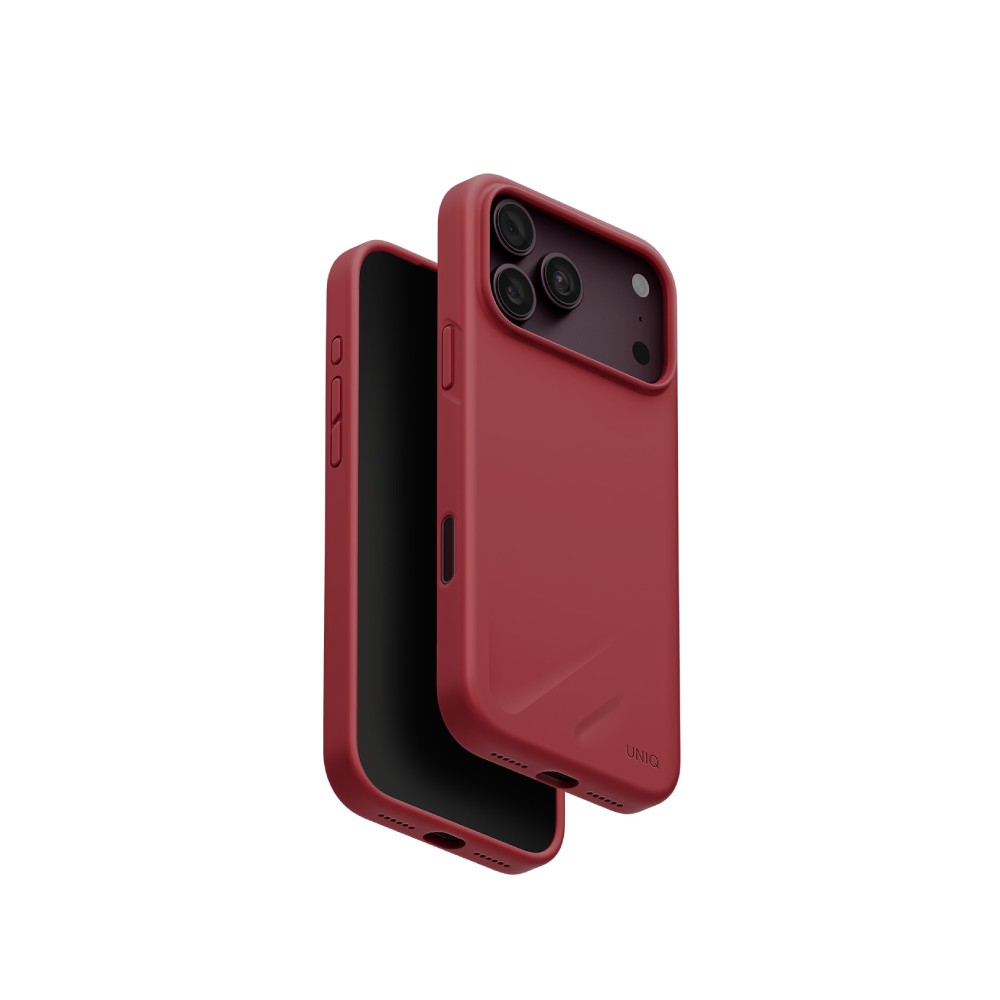เคส Uniq iPhone 18 Pro Max Magclick Lino - Burgundy