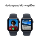 Apple Watch SE 3 GPS 40mm Midnight Aluminium Case with Navy Blue Sport Band - S/M (2026)