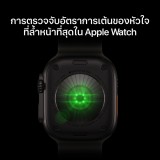 Apple Watch Ultra 4 GPS + Cellular 49mm Black Titanium Case with Burgundy Alpine Loop - S