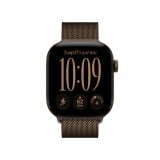 Apple Watch Series 12 GPS + Cellular 42mm Dark Bronze Aluminium Case with Dark Bronze Milanese Loop