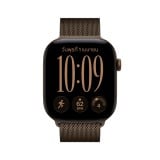 Apple Watch Series 12 GPS 46mm Dark Bronze Aluminium Case with Dark Bronze Milanese Loop - M/L