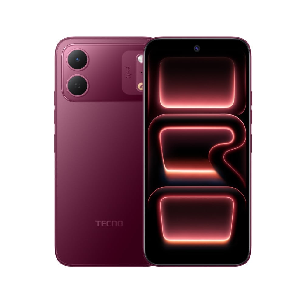 สมาร์ทโฟน Tecno Spark 50C (4+128GB) Burgundy Red