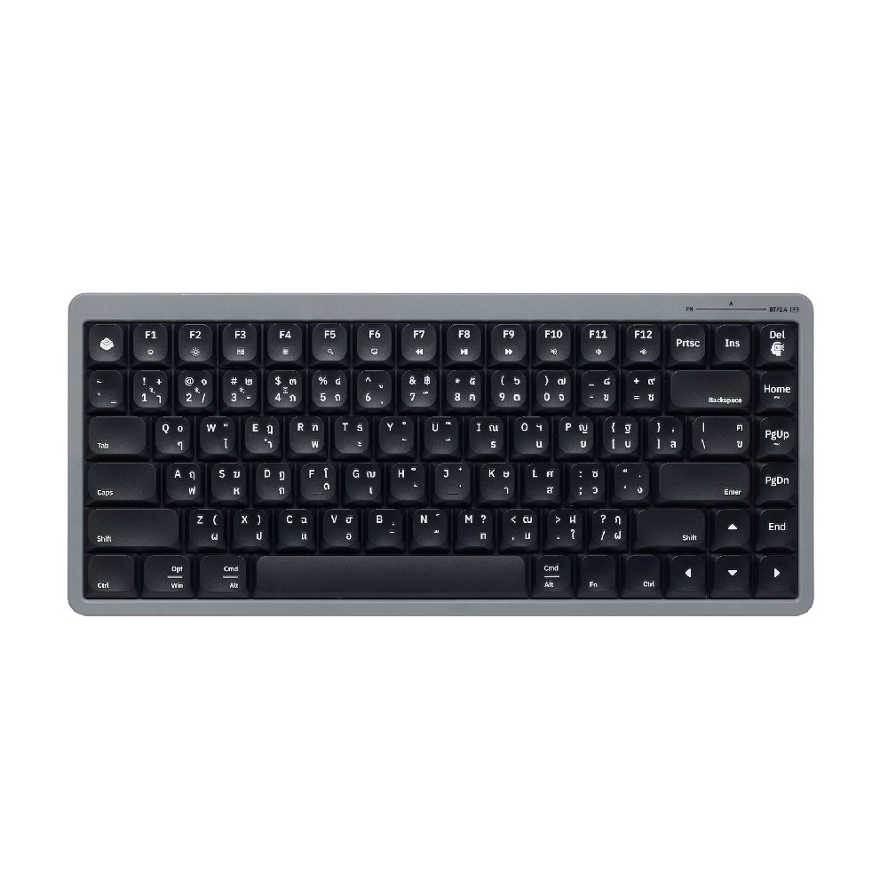 คีย์บอร์ดเกมมิ่ง Gconic Gaming Keyboard S75 Ultra Slim Keyboard Black Edition