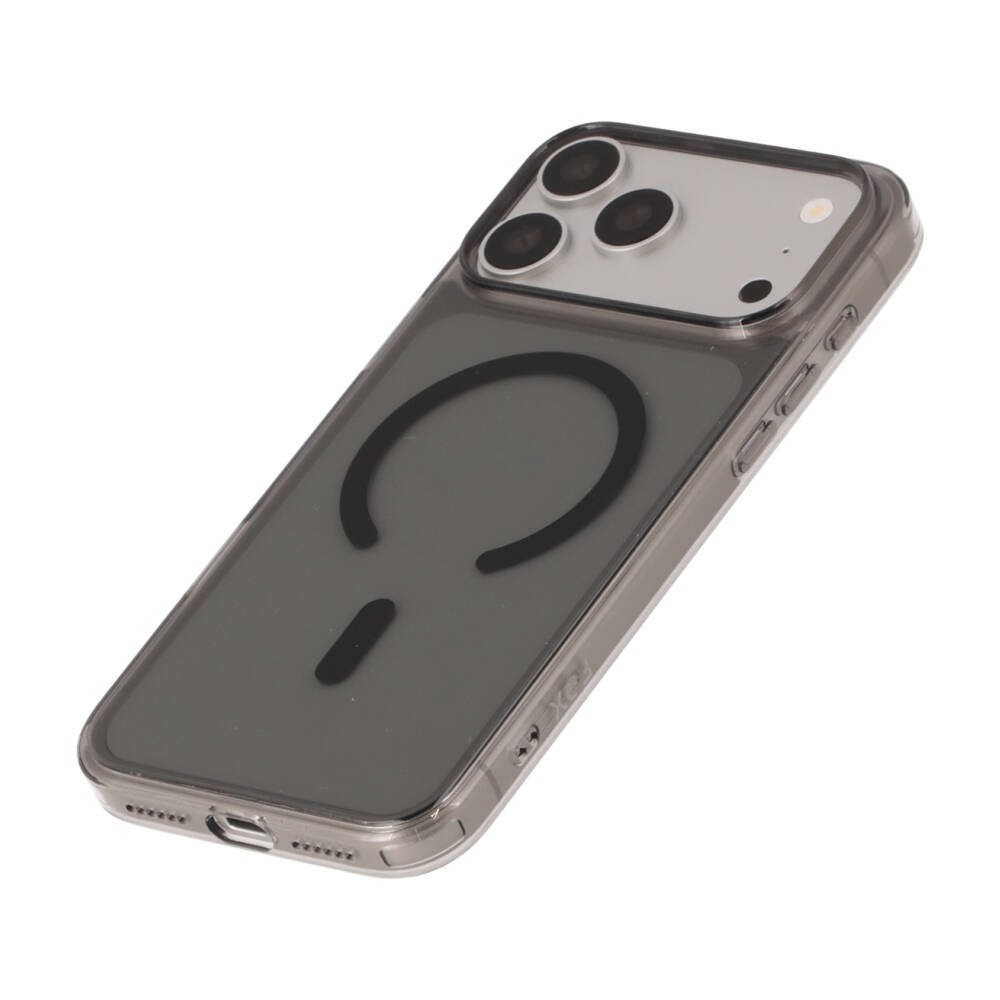 เคส FOX iPhone 18 Pro Max Crystal Clear Magnetic Black