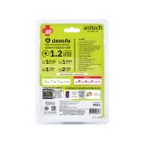 ปลั๊กไฟ Anitech TIS Travel Plug 2200W 1Socket 1.2M USB:1A+2C 17W H9313-PU