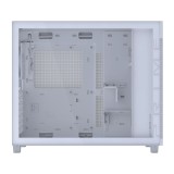 เคสคอมพิวเตอร์ ASUS Prime AP303 Tempered Glass Panel White