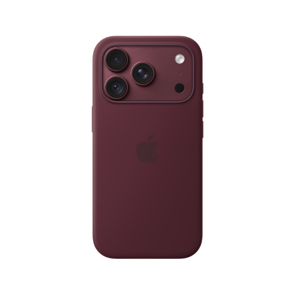 Apple iPhone 18 Pro Silicone Case with MagSafe - Burgundy