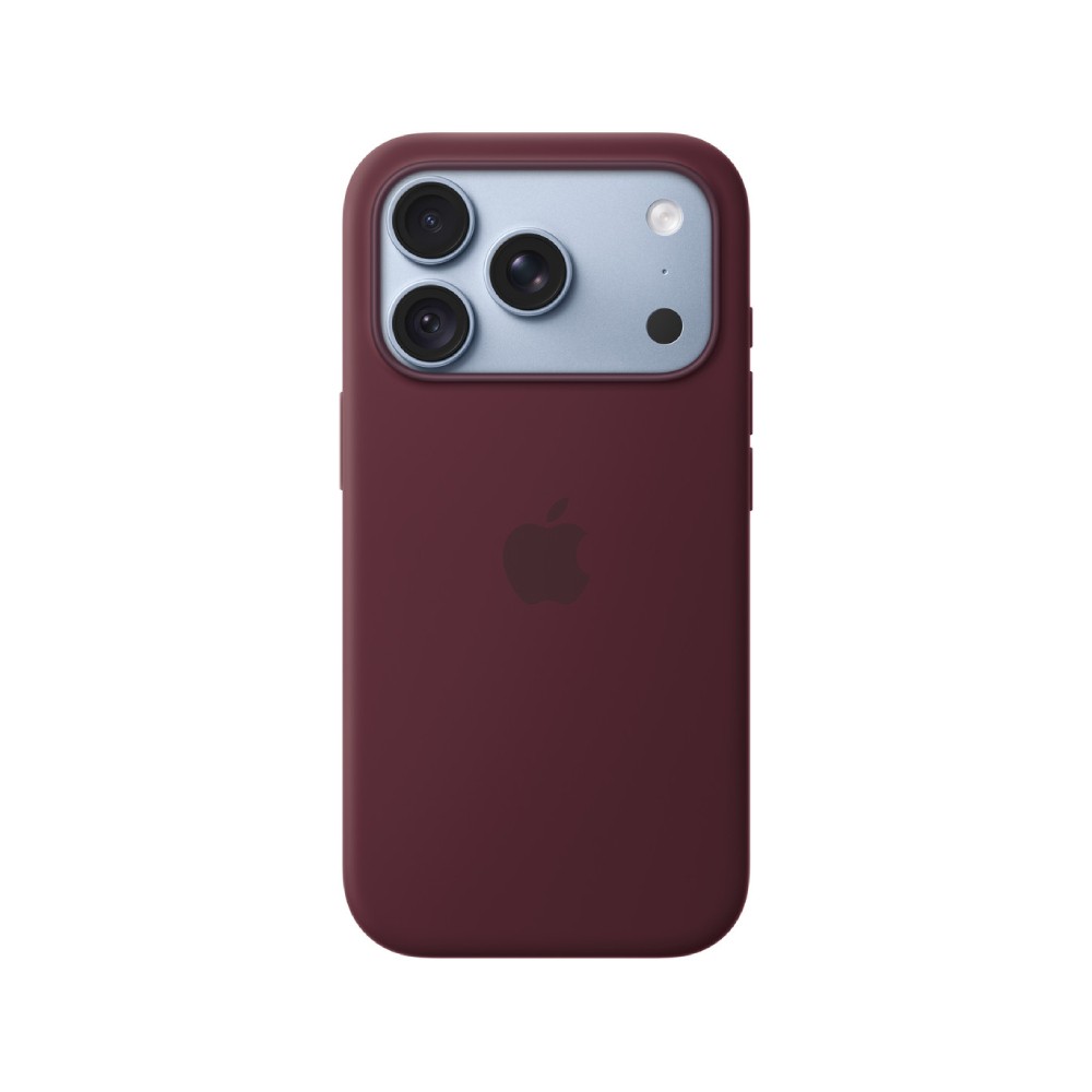 Apple iPhone 18 Pro Silicone Case with MagSafe - Burgundy