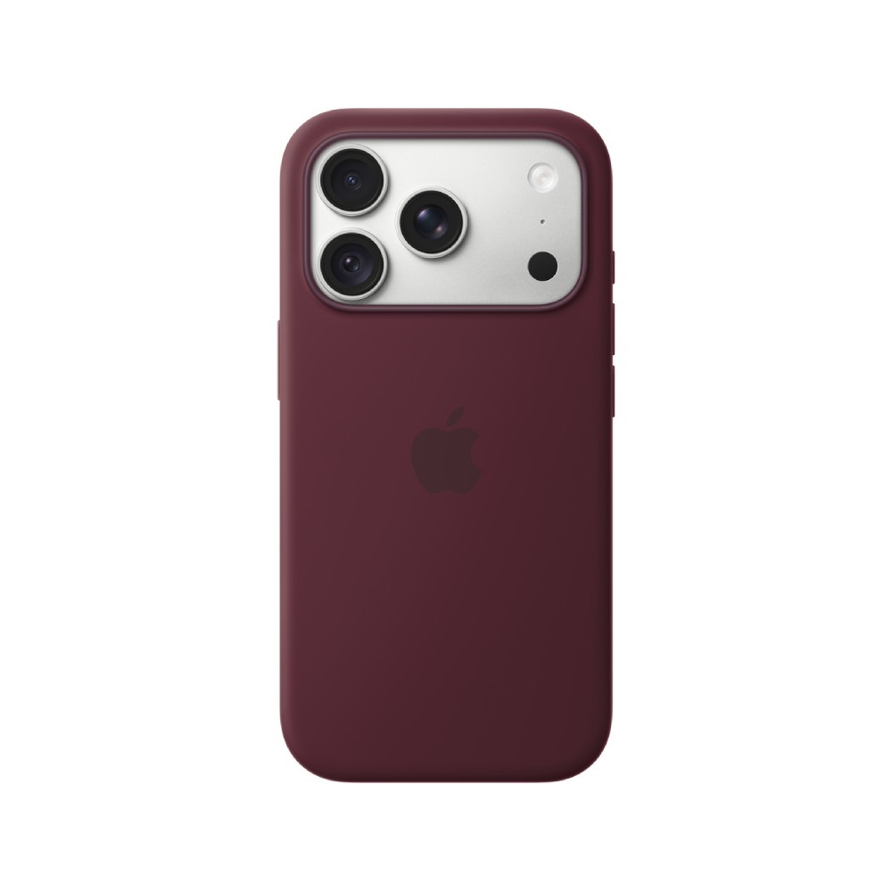 Apple iPhone 18 Pro Silicone Case with MagSafe - Burgundy