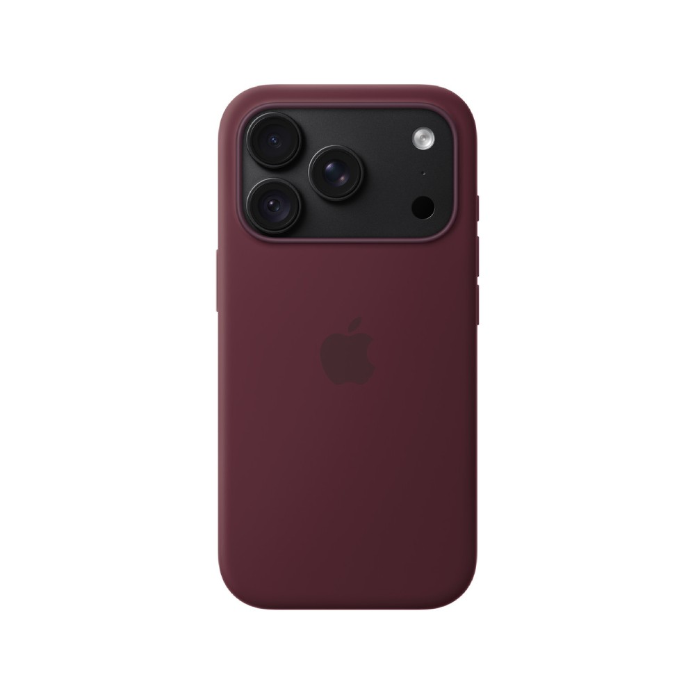 Apple iPhone 18 Pro Silicone Case with MagSafe - Burgundy