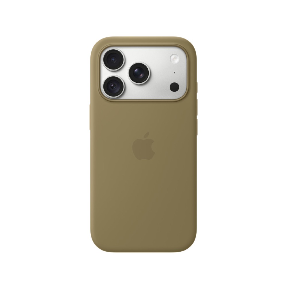 Apple iPhone 18 Pro Silicone Case with MagSafe - Olive