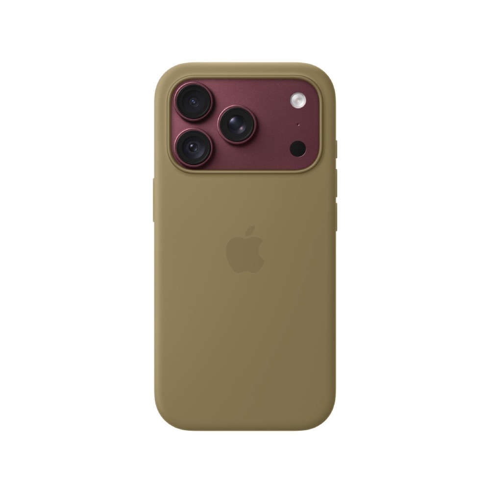 Apple iPhone 18 Pro Silicone Case with MagSafe - Olive