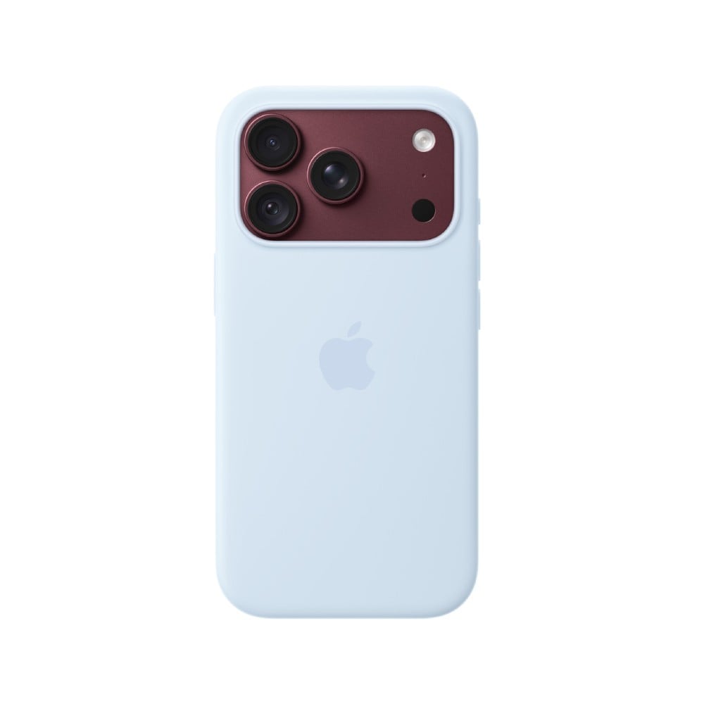 Apple iPhone 18 Pro Silicone Case with MagSafe - Crisp Blue