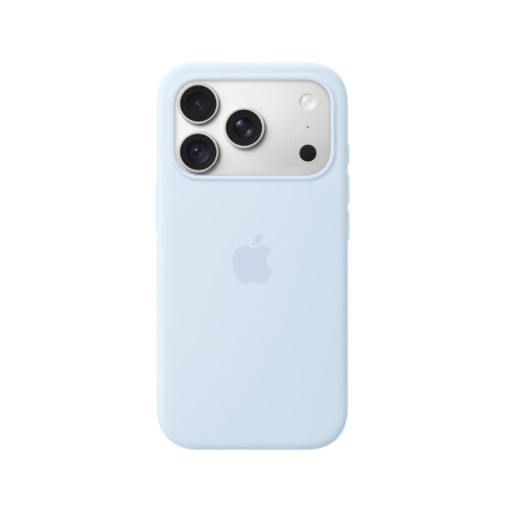 Apple iPhone 18 Pro Silicone Case with MagSafe - Crisp Blue