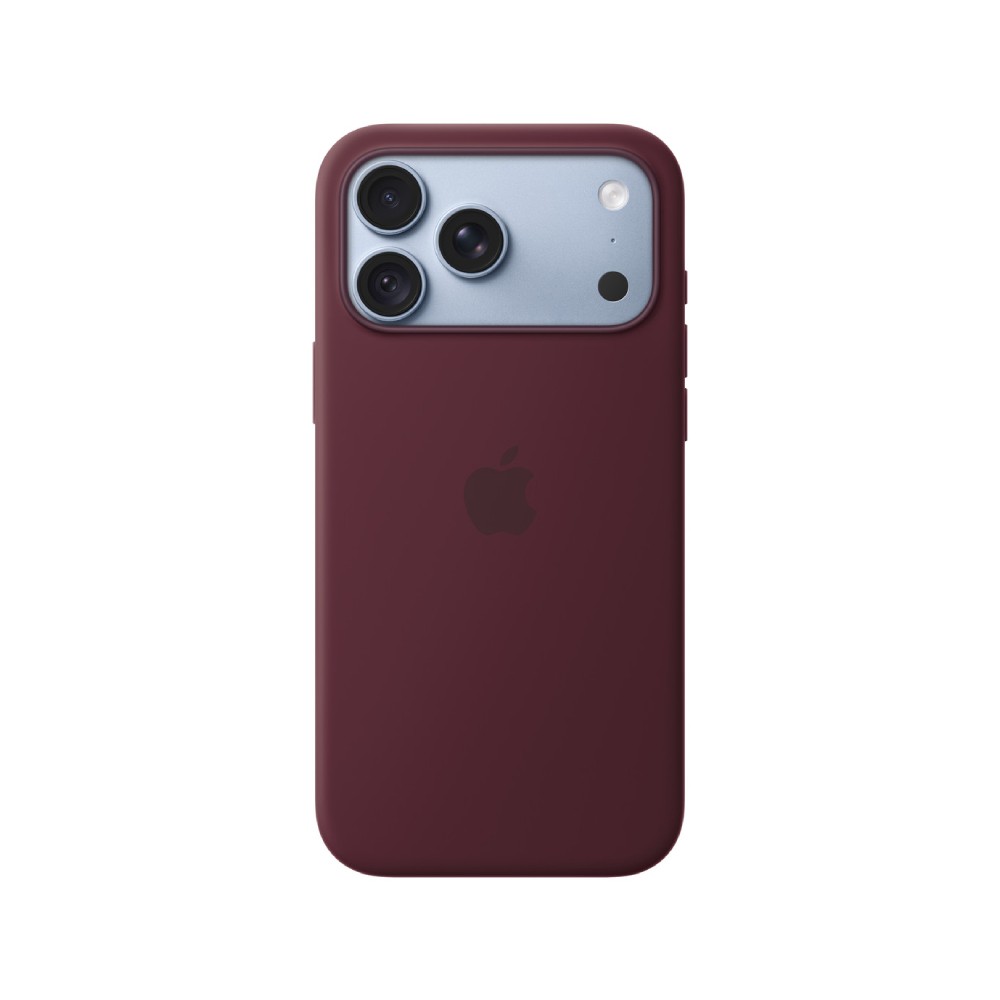 Apple iPhone 18 Pro Max Silicone Case with MagSafe - Burgundy