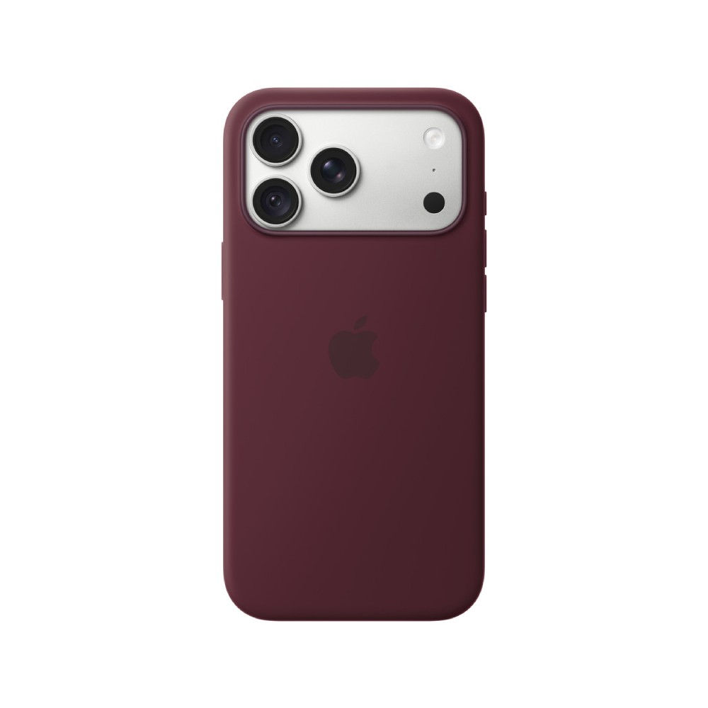 Apple iPhone 18 Pro Max Silicone Case with MagSafe - Burgundy