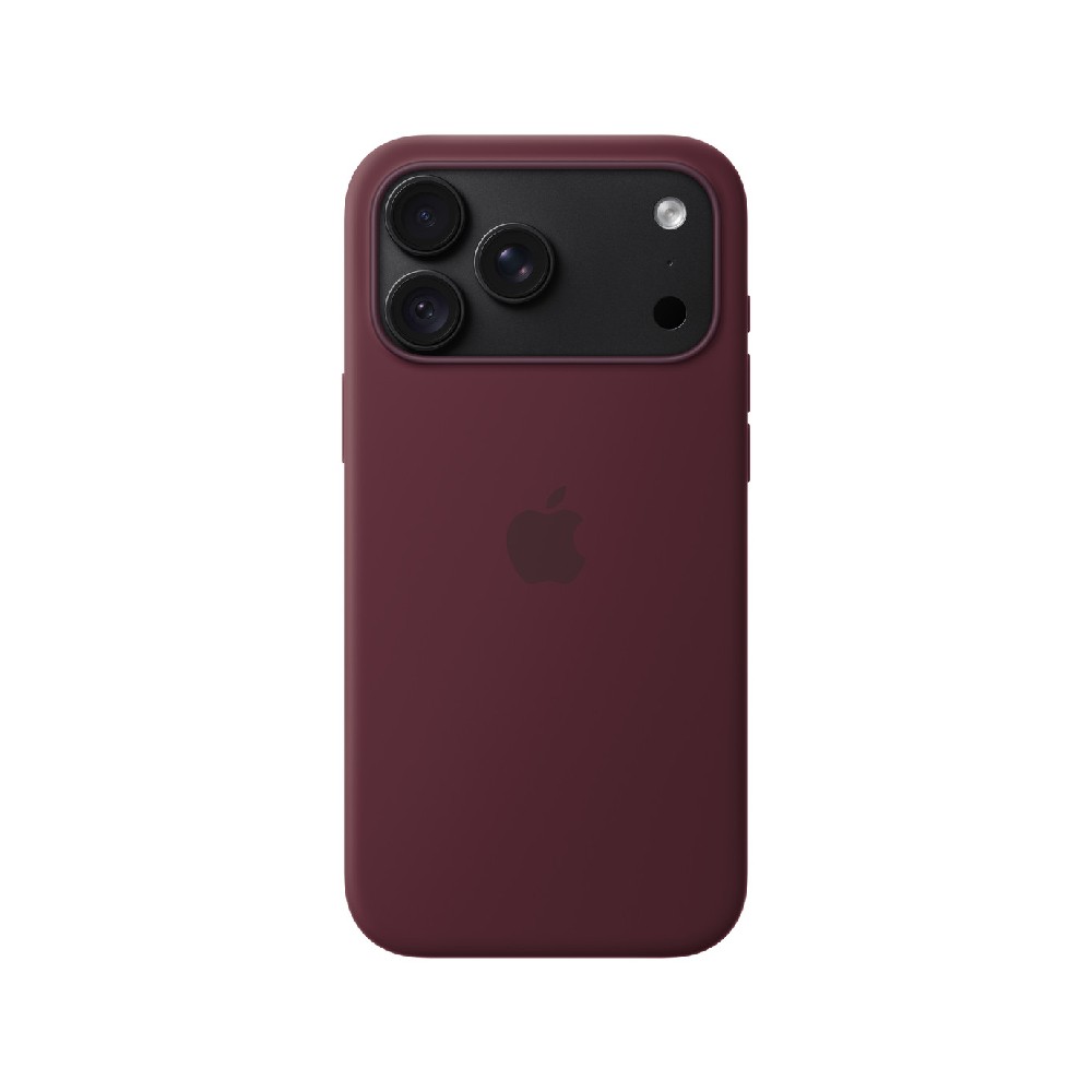 Apple iPhone 18 Pro Max Silicone Case with MagSafe - Burgundy