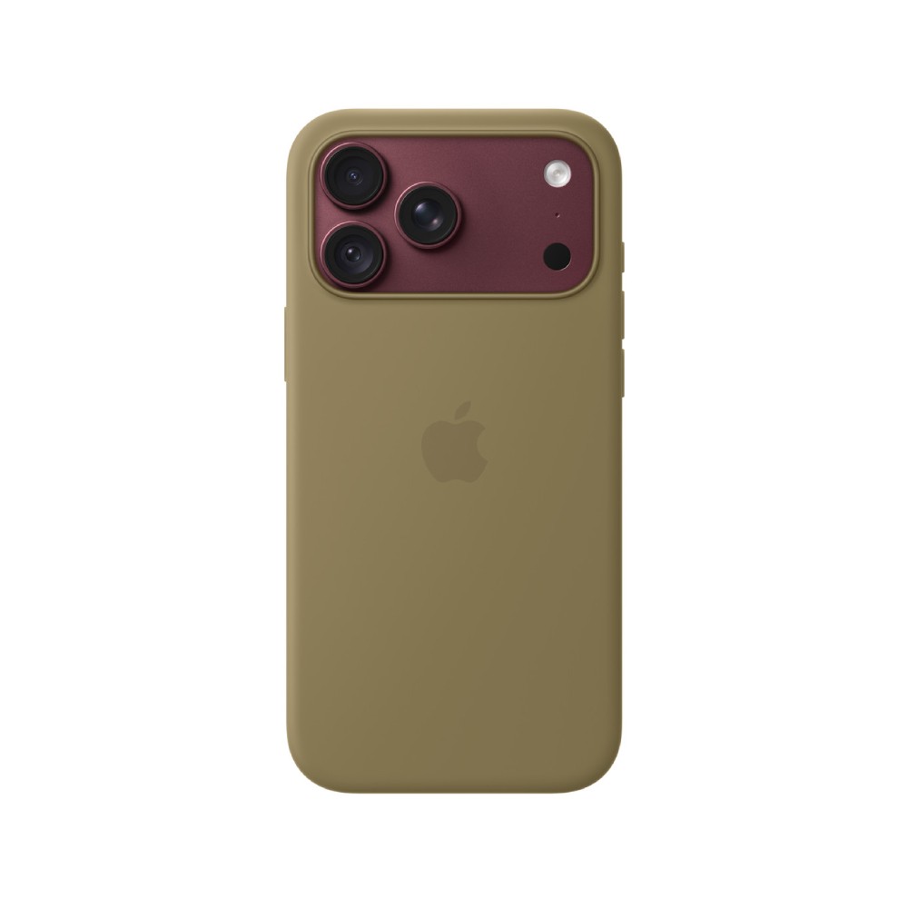 Apple iPhone 18 Pro Max Silicone Case with MagSafe - Olive