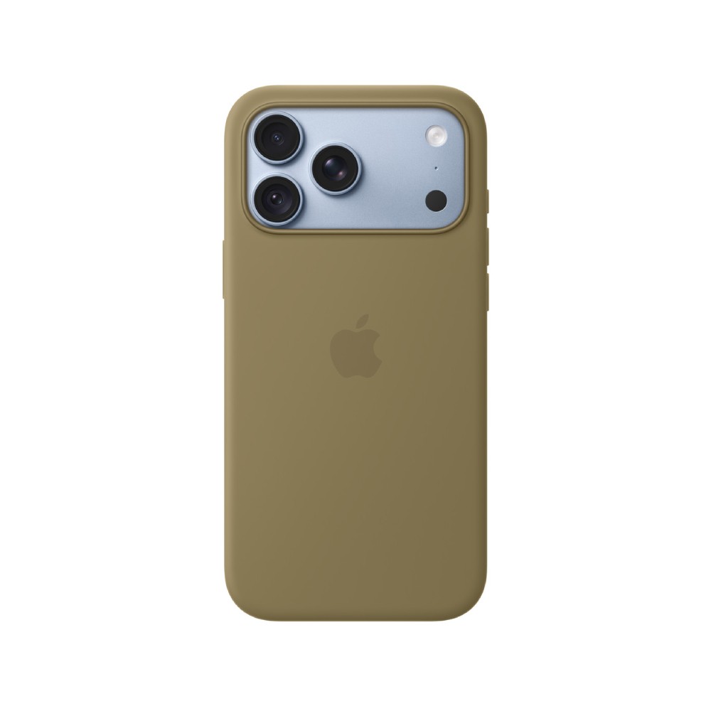 Apple iPhone 18 Pro Max Silicone Case with MagSafe - Olive