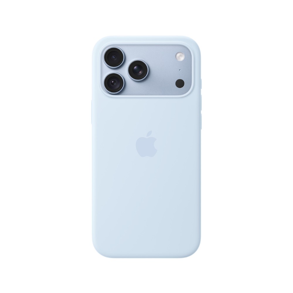 Apple iPhone 18 Pro Max Silicone Case with MagSafe - Crisp Blue