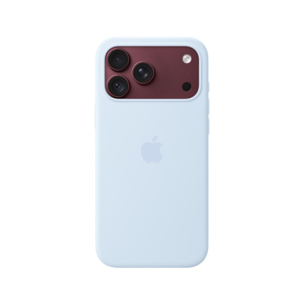 Apple iPhone 18 Pro Max Silicone Case with MagSafe - Crisp Blue