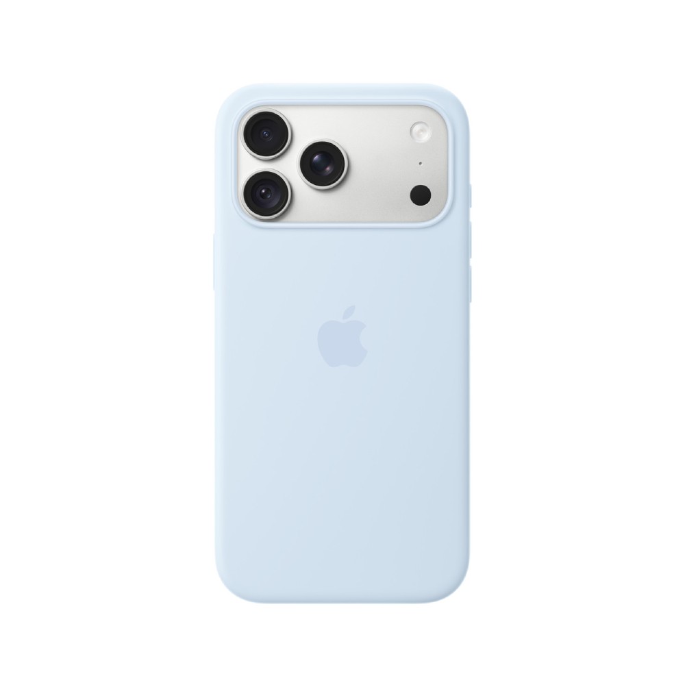 Apple iPhone 18 Pro Max Silicone Case with MagSafe - Crisp Blue