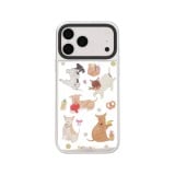 QPLUS X Gluta Story เคส iPhone 18 Pro Max Playful Mirror Silver MagSafe