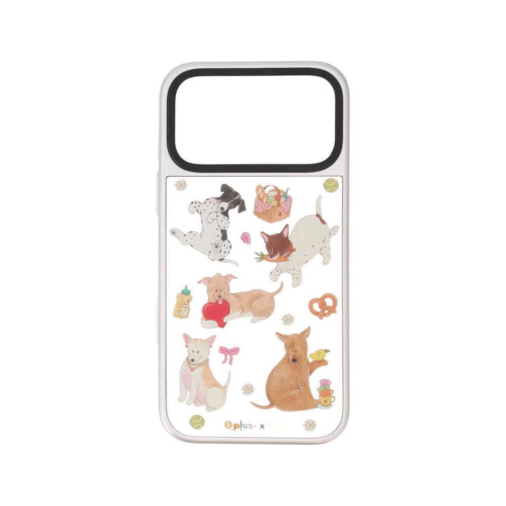 QPLUS X Gluta Story เคส iPhone 18 Pro Max Playful Mirror Silver MagSafe