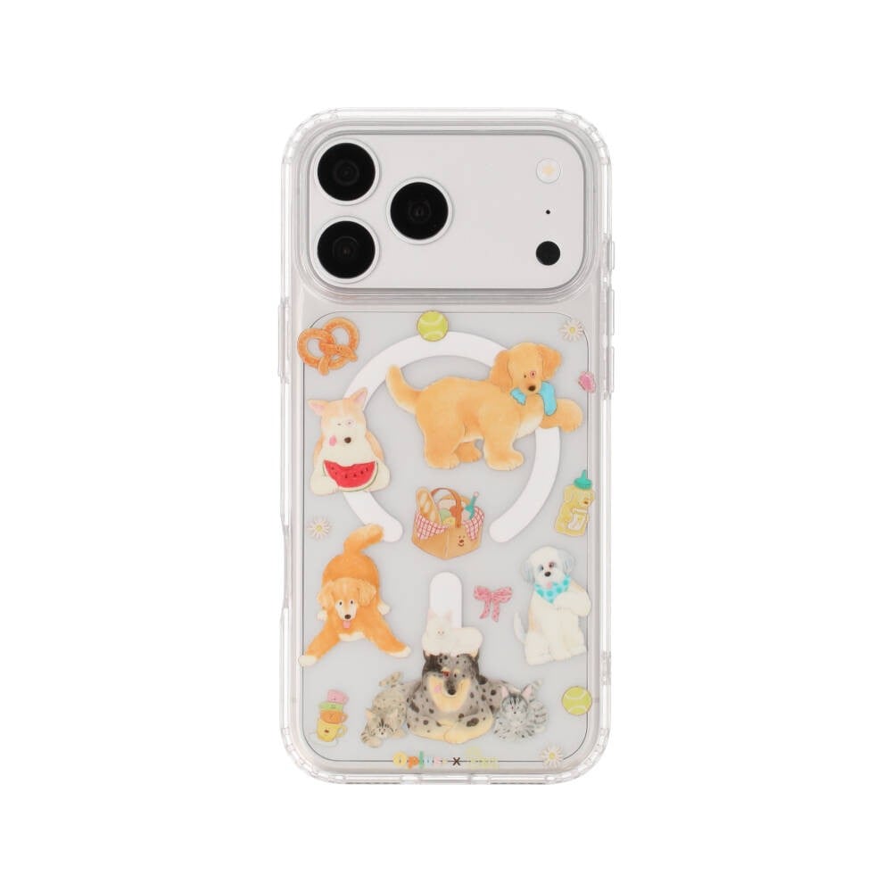 QPLUS x Gluta Story เคส iPhone 18 Pro Max Sweet Gang with Magnetic