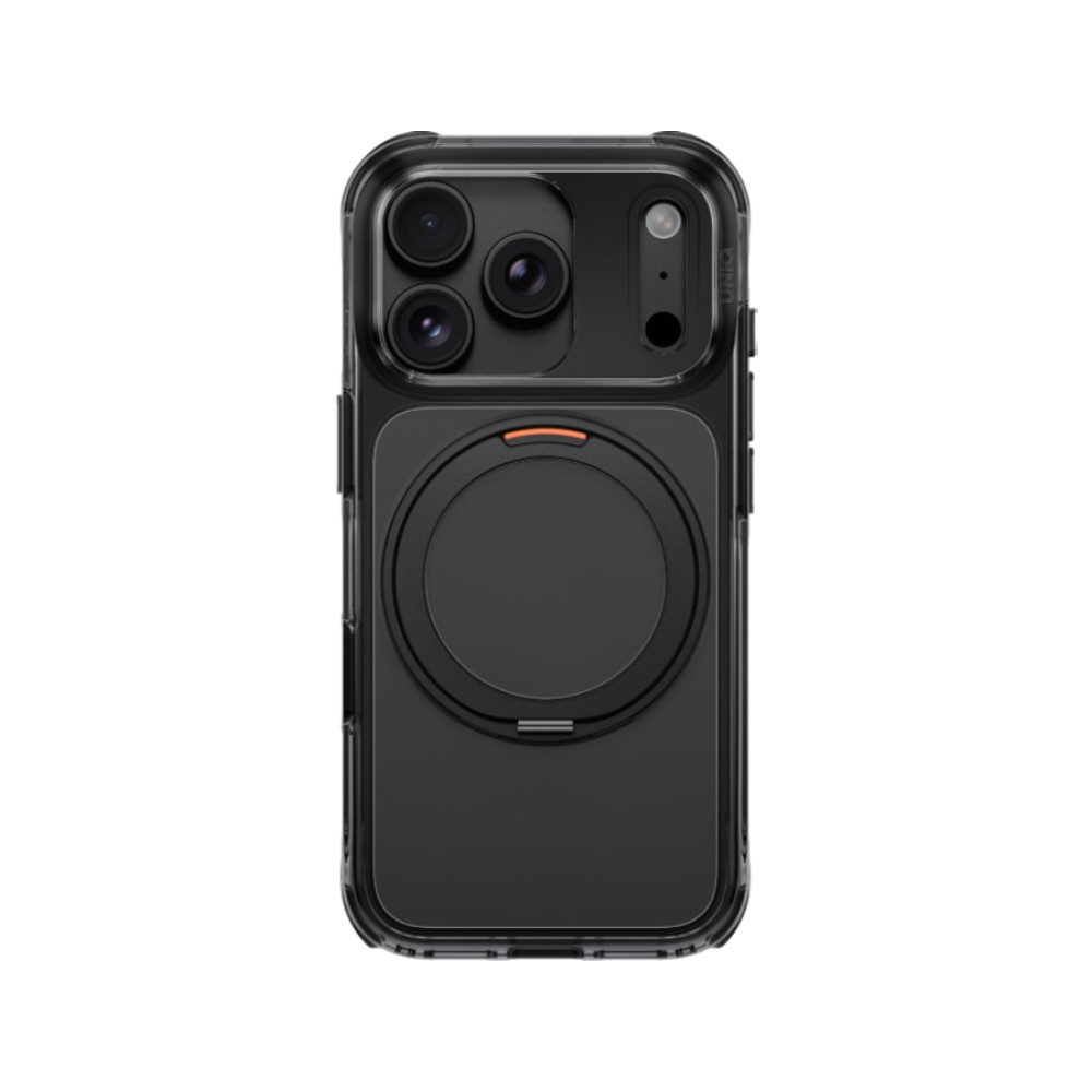 เคส Uniq iPhone 18 Pro Swivix With Kickstand Carbon Black