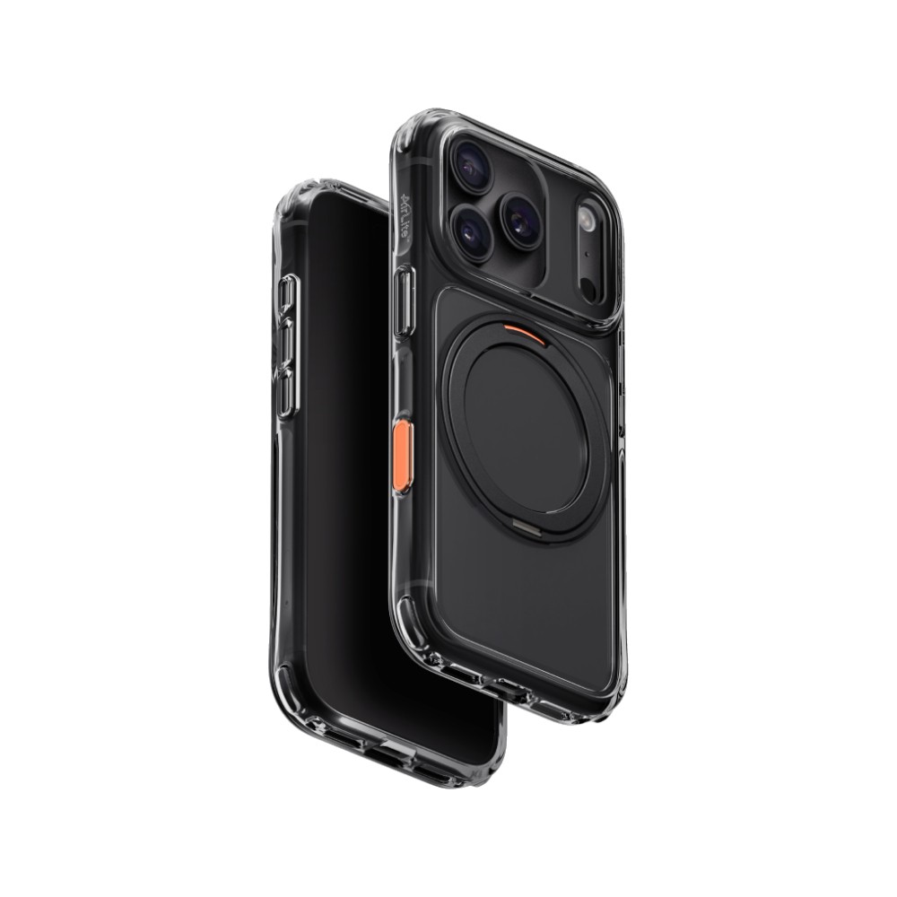 เคส Uniq iPhone 18 Pro Swivix With Kickstand Carbon Black