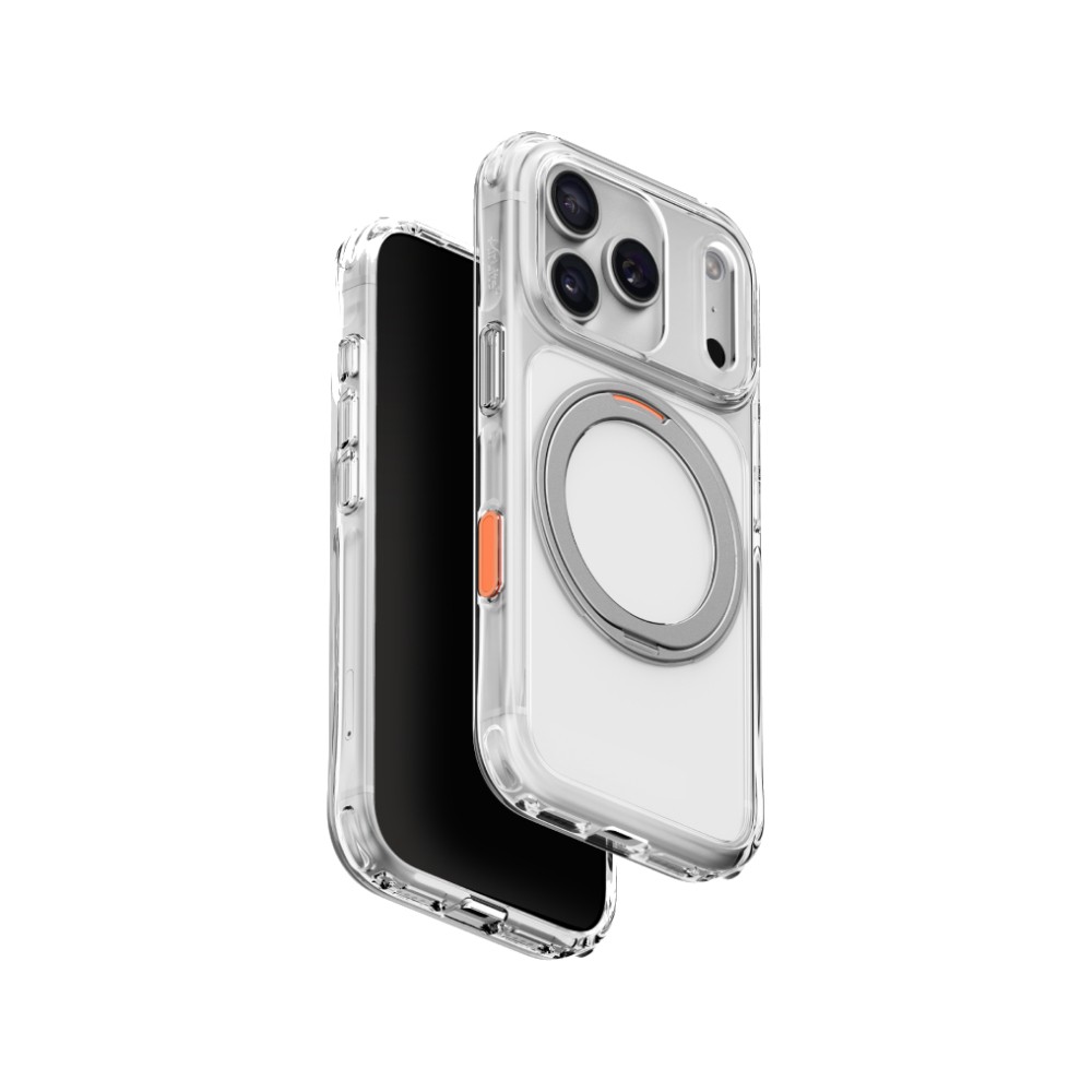 เคส Uniq iPhone 18 Pro Swivix With Kickstand Lucent Clear