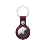 Apple AirTag FineWoven Key Ring - Burgundy