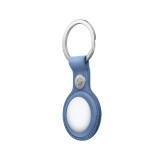 Apple AirTag FineWoven Key Ring - Wildflower Blue