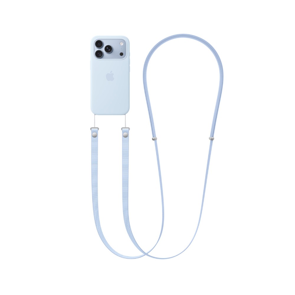 Apple Crossbody Strap - Crisp Blue