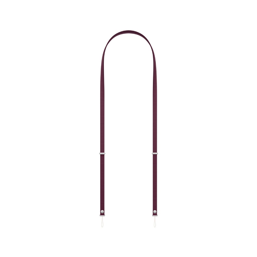 Apple Crossbody Strap - Burgundy
