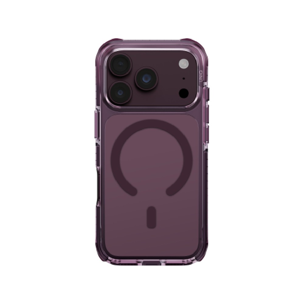 เคส Uniq iPhone 18 Pro Max Magclick Combat - Deep Burgundy