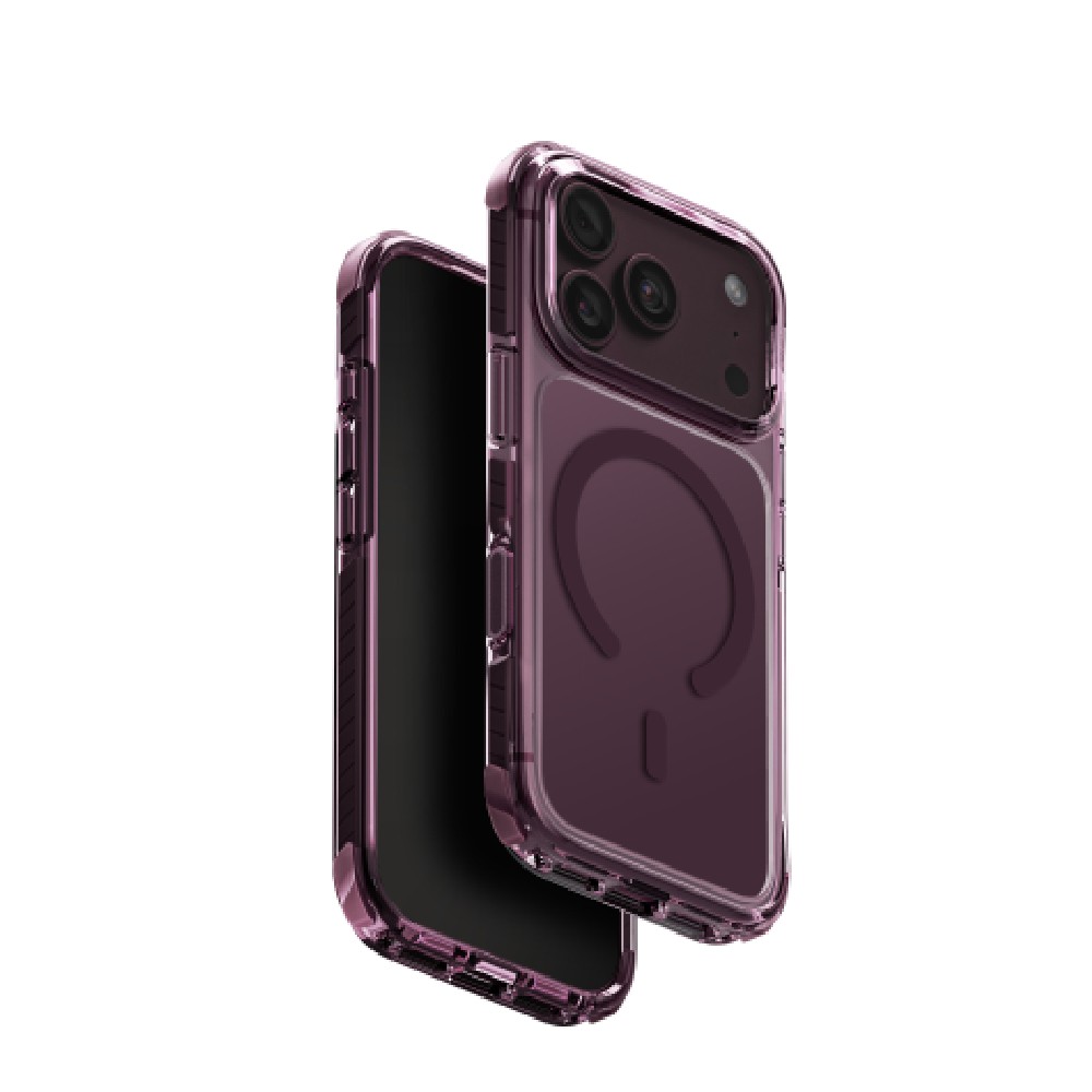 เคส Uniq iPhone 18 Pro Max Magclick Combat - Deep Burgundy
