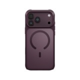 เคส Uniq iPhone 18 Pro Max Magclick Veren Burgundy Frost