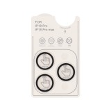 ฟิล์มกันเลนส์ TECHPRO iPhone 18 Pro / 18 Pro Max Camera Ring Lens Crystal Clear