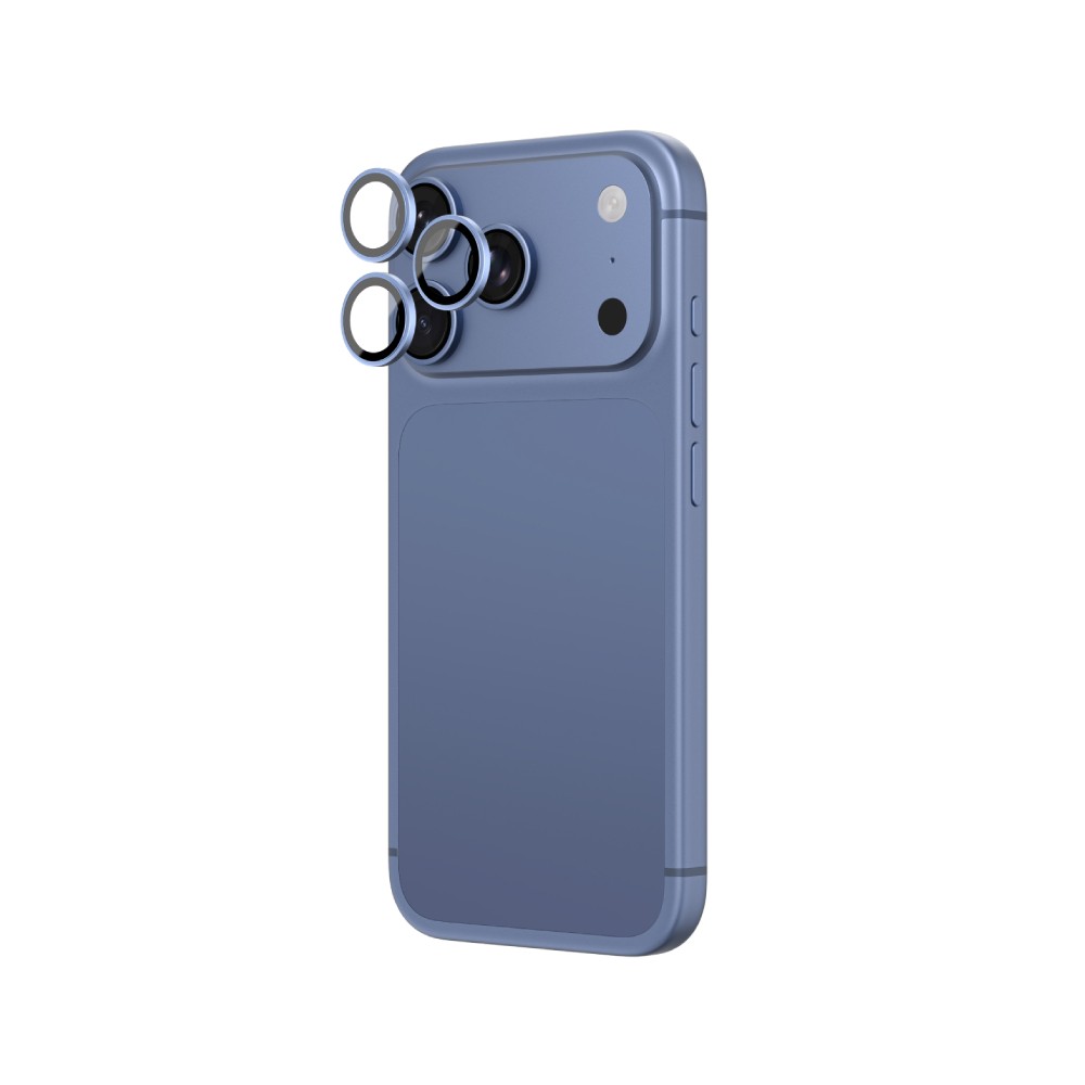 ฟิล์มกันเลนส์ AMAZINGthing iPhone 18 Pro/18 Pro Max Camera Lens AR Lens Glass Titan Blue