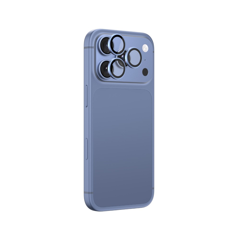 ฟิล์มกันเลนส์ AMAZINGthing iPhone 18 Pro/18 Pro Max Camera Lens AR Lens Glass Titan Blue