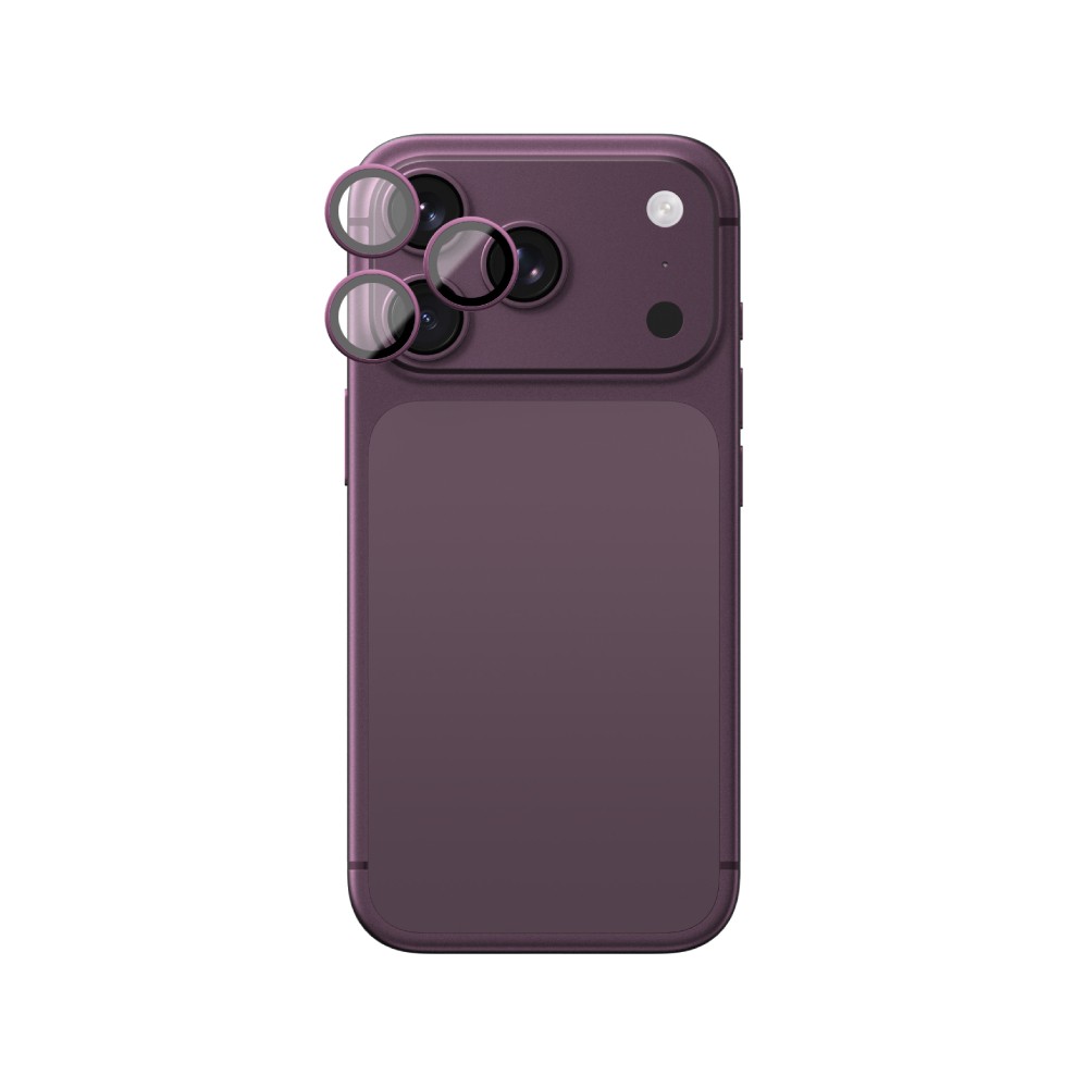 ฟิล์มกันเลนส์ AMAZINGthing iPhone 18 Pro/18 Pro Max Camera Lens AR Lens Glass Titan Purple