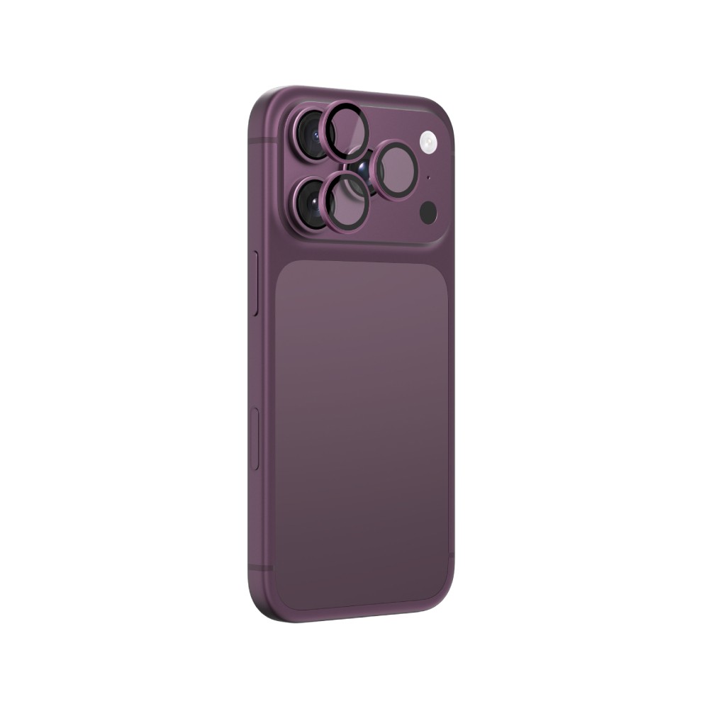 ฟิล์มกันเลนส์ AMAZINGthing iPhone 18 Pro/18 Pro Max Camera Lens AR Lens Glass Sapphire Titan Purple