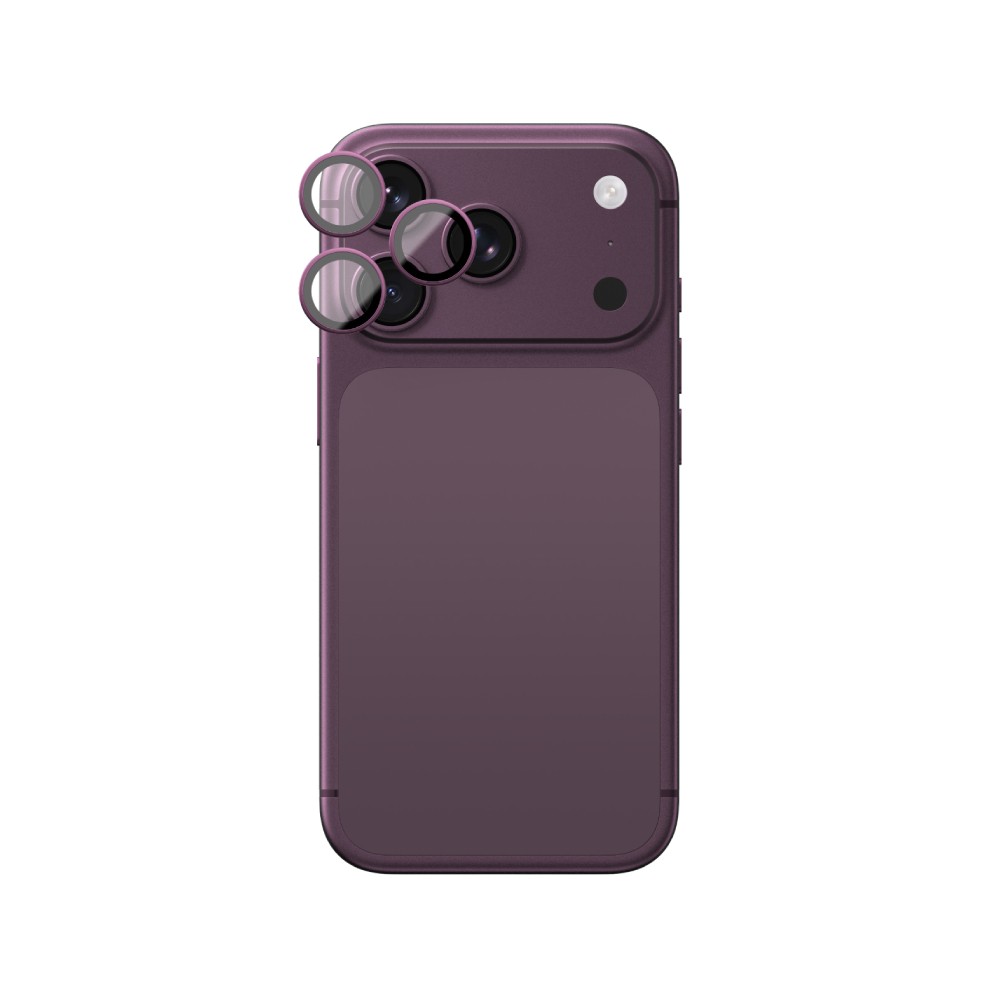 ฟิล์มกันเลนส์ AMAZINGthing iPhone 18 Pro/18 Pro Max Camera Lens AR Lens Glass Sapphire Titan Purple