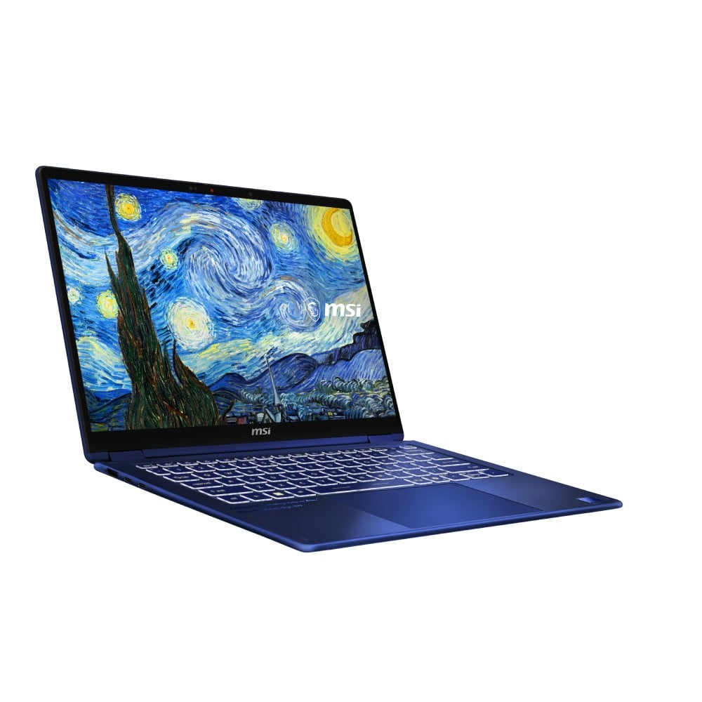 โน๊ตบุ๊ค MSI Prestige 14 Flip AI+ 281THY The Starry Night