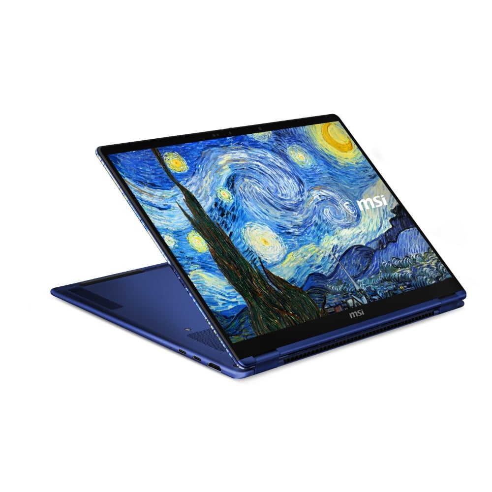 โน๊ตบุ๊ค MSI Prestige 14 Flip AI+ 281THY The Starry Night
